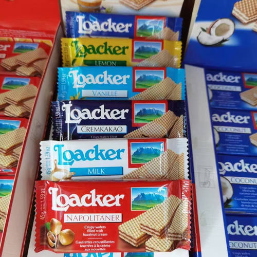 Loacker莱家威化45g进口饼干混合