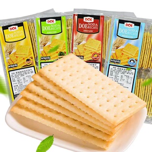 马来西亚进口DOE苏打饼干海苔味奶盐奶酪黑胡椒484g休闲零食小吃