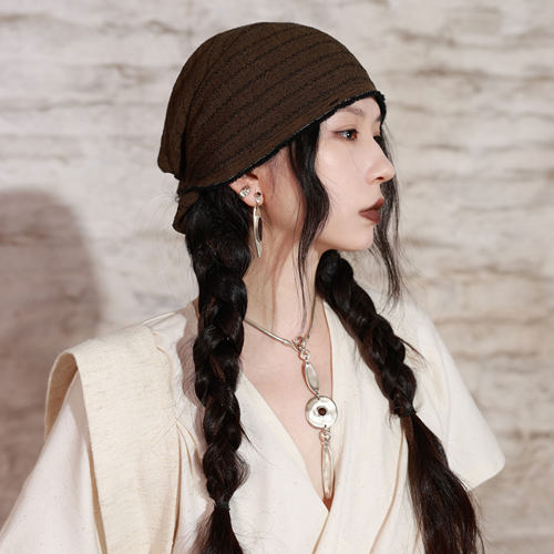 柞蚕丝亚麻多用途三角巾