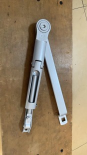 闭门器支臂68关门器定位支臂90度停门驻门单独支架支杆