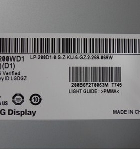 联想C305 C300 B305 B300 LTM200KT03/KT01 LM200WD1-TLD1屏幕