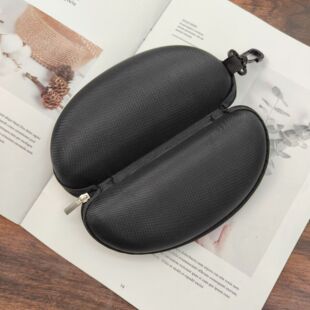 EVA拉链眼镜盒墨镜盒太阳眼镜盒便携挂钩眼镜收纳盒牛津布镜盒子