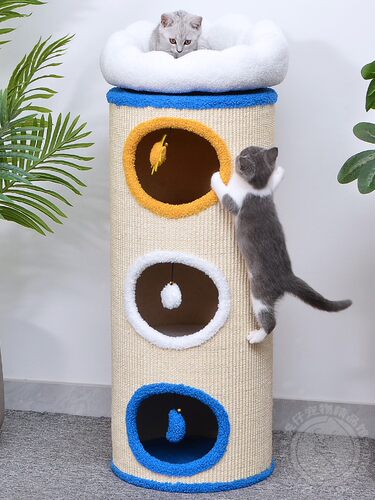 凯瑞星空猫爬架剑麻桶