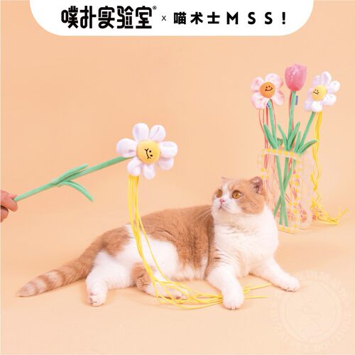 PurLab噗扑实验室逗猫棒花花fafa猫咪玩具自嗨耐咬猫薄荷宠物用品