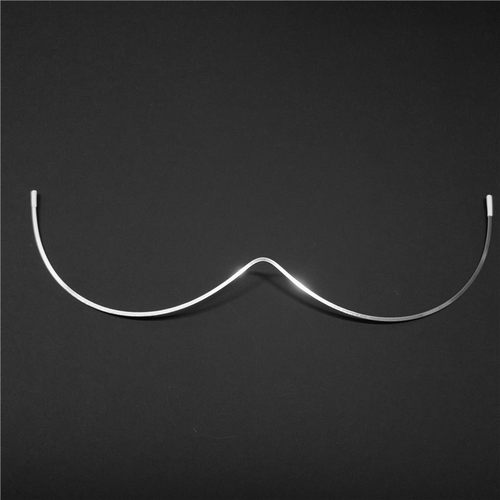 内衣W型钢圈不锈钢扁线3D立体连体胸围钢托定型一体式文胸W型胸托