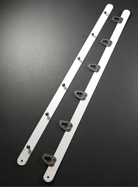 束身衣不锈钢方扣6扣30cm宫廷束胸衣骨衣排扣白色现货