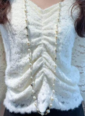 毛衣链轻奢高级感长款高档优雅装饰长链子百搭时尚洋气精致项链女