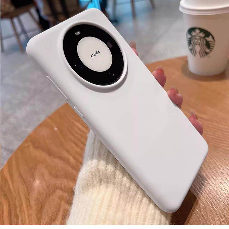 baby蓝软糯真液态硅胶适用p60华为mate60/50手机壳p40pro防摔+网
