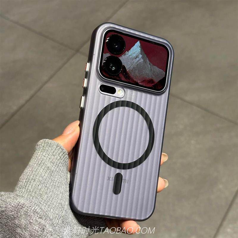 Magsafe冰雾磁吸适用华为nova15ultra手机壳14/13光栅mate80pro透明mate70air轻薄硬壳60磨砂50防指纹pura80