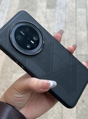 个性几何菱型拼接钛灰色金属适用华为mate80/70air/60pro+手机壳m