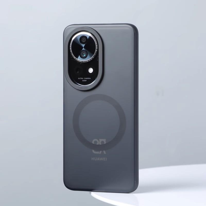 纳米涂层磨砂磁吸充电适用华为Nova14Ultra手机壳Nova14/13pro不沾指纹手汗mate60亚克力Pura70荣耀400防摔12