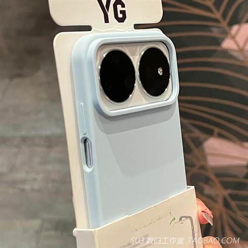 不会发黄K100pro糯叽叽max适用小米17ultra手机壳红米note17pro液态硅胶15防摔14女红米K90高级Turbo5远峰蓝3