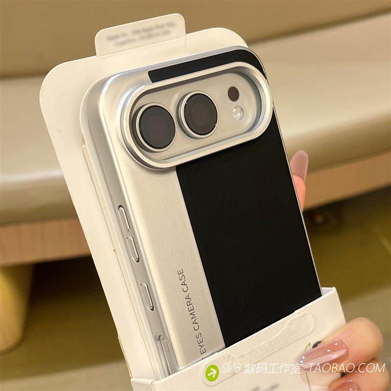 素皮纹适用荣耀500pro华为nova15手机壳ultra黑色拼接Pura80银电镀硬壳x70磨砂magic8防摔防指纹女+全包高级