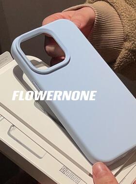 baby蓝ins适用华为nova9/8pro手机壳7/6se液态硅胶5i奶蓝色mate30