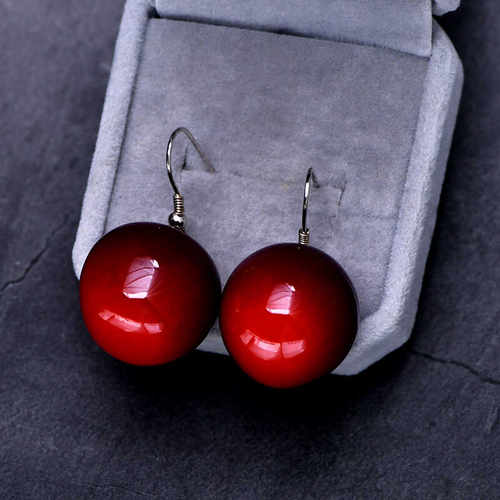 甜美可爱西瓜橙子水果耳饰