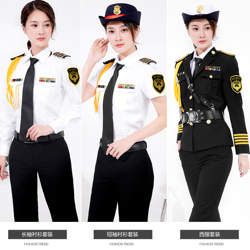 春夏西服新式短袖衬衫形象礼宾服