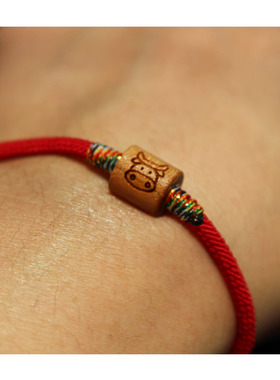 鼠年红色编制龙蛇马羊猴鸡狗手绳