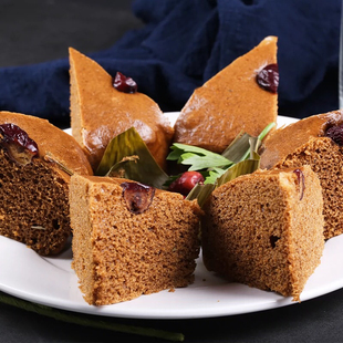 红糖发糕400g 红枣糕马拉糕 奶香传统糕点速食早餐馒头点心香软