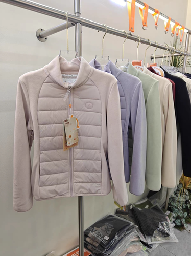 桔也外套8801秋冬女士棉服云感气绒立领羊毛修身显瘦外穿保暖上衣