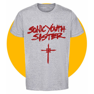 朋克 音速青年 sonic youth sister dirty 男女 印花短袖T恤