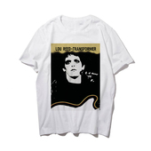 reed 印花 朋克摇滚先驱 lou 复古后朋哥特punk 数码 短袖 宽松T恤