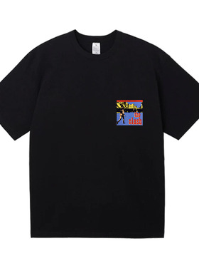 冲撞乐队the clash  硬核流行朋克男女摇滚文艺风纯棉短袖圆领T恤