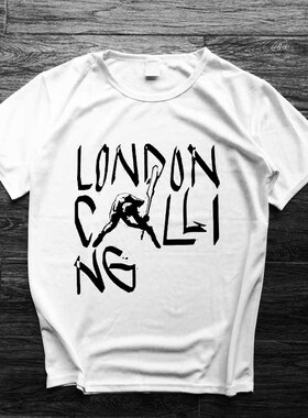 clash伦敦呼叫joy division david bowie 30STM offspring朋克T恤