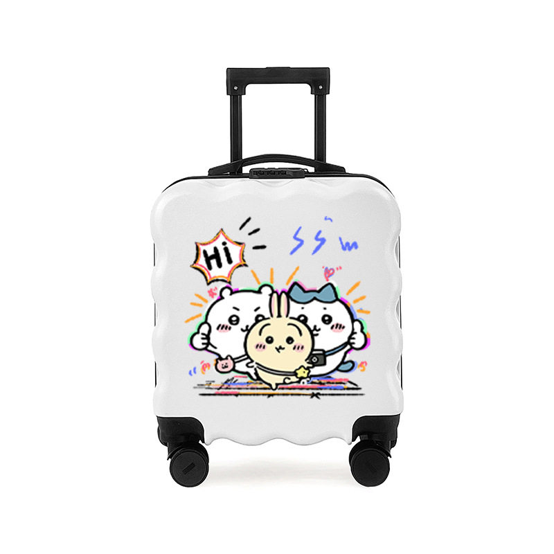 儿童拉杆箱男女孩小型礼品行李18寸学生登机密码旅行吉伊卡哇小八