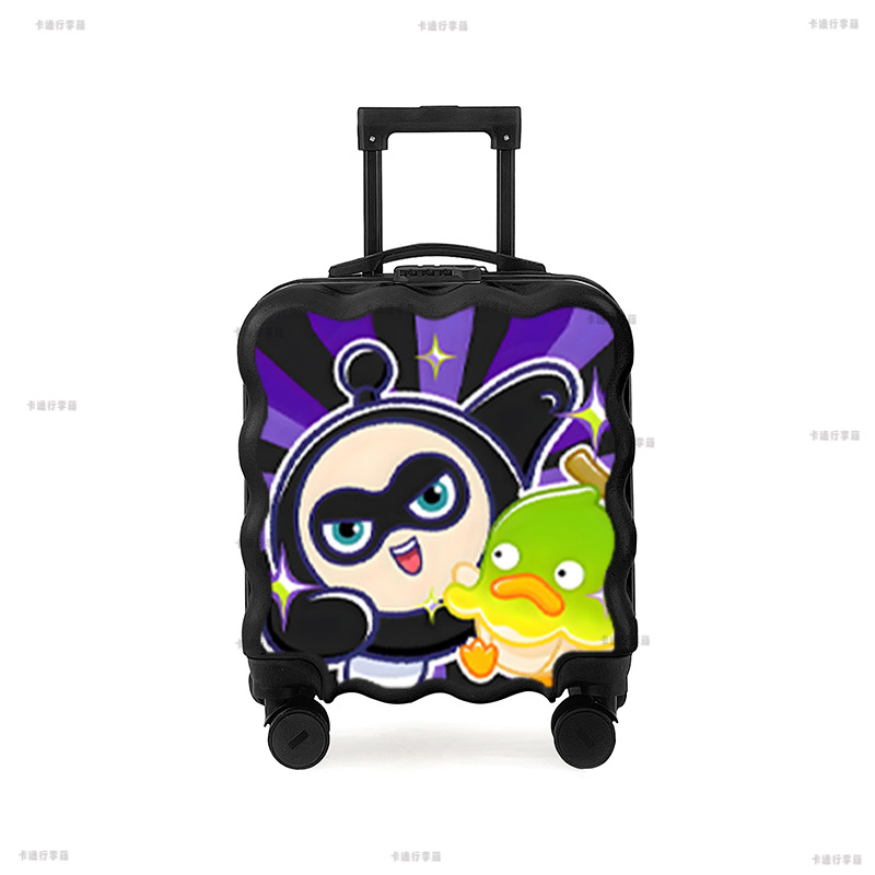 儿童拉杆箱礼品男女孩小型密码18寸行李万向轮幼儿园旅行蛋仔派对