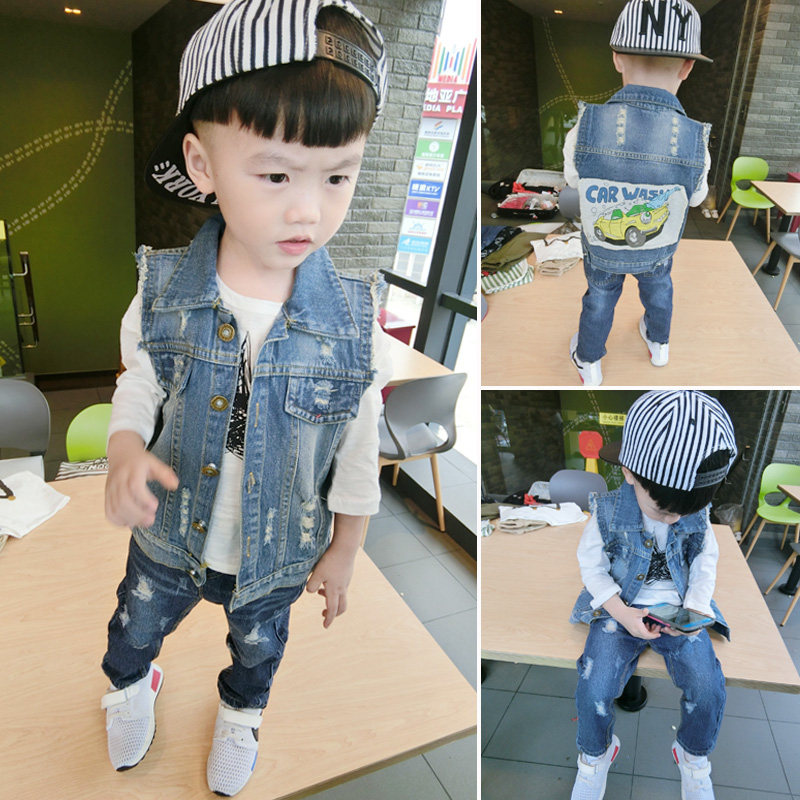 Gilet enfant en toile - Ref 2068458 Image 1