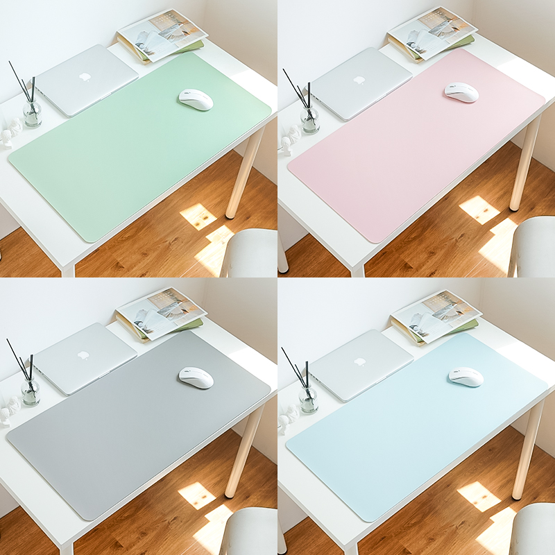 防水男士皮质学生学习书桌鼠标垫