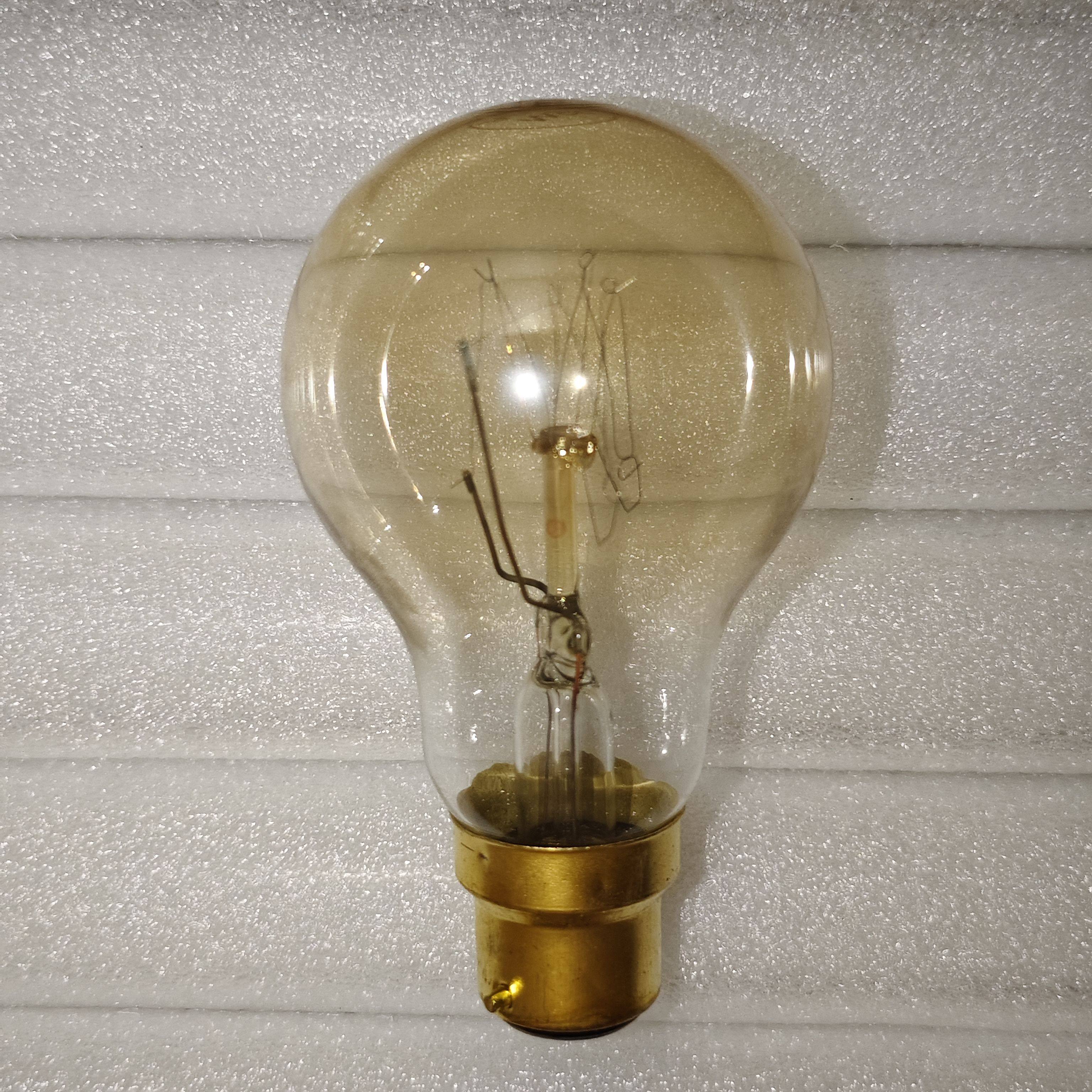 船用航行灯泡B22单丝双丝球泡型220V60W/24V60W插口 卡口 螺口E27