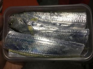 菜菜海鲜冷冻海捕小黄鳍带鱼不同于普通带鱼务必清蒸4-6条 400克