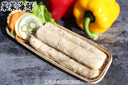 菜菜海鲜  闽南特色小吃 五香卷 4条/份