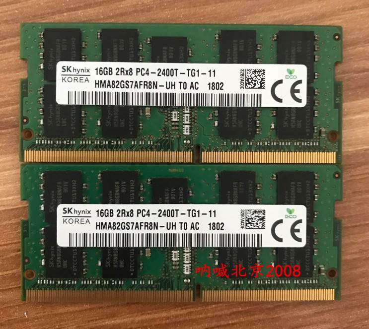 Skhynix海力士 16GB 2RX8 PC4-2400T笔记本内存16G DDR4 2400T议 电玩/配件/游戏/攻略 电源 原图主图