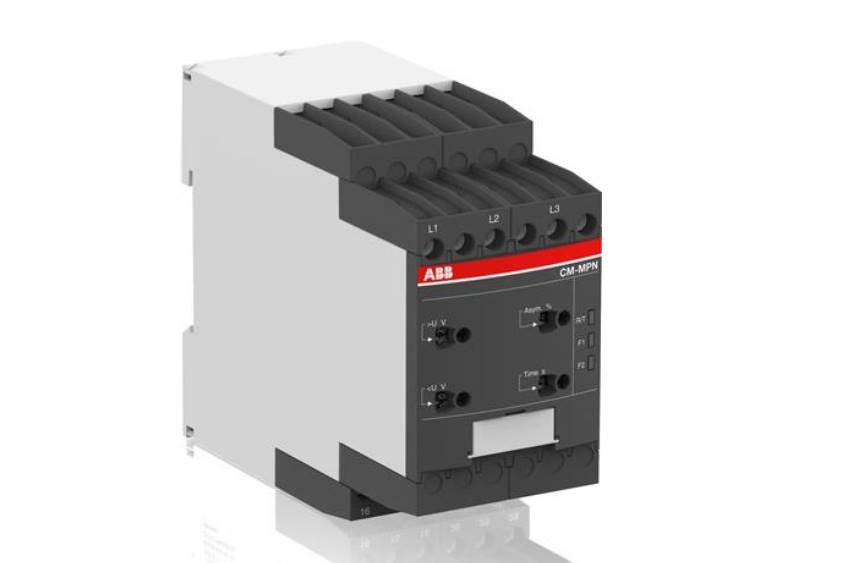 原装正品ABB电子测量和监视继电器 CM-MPN.72S 2c/o 3x530-820VAC