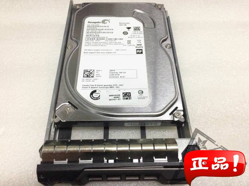 9CF26 DELL 500G SATA ST500DM002 R710 DELL 500G原装硬盘保一年