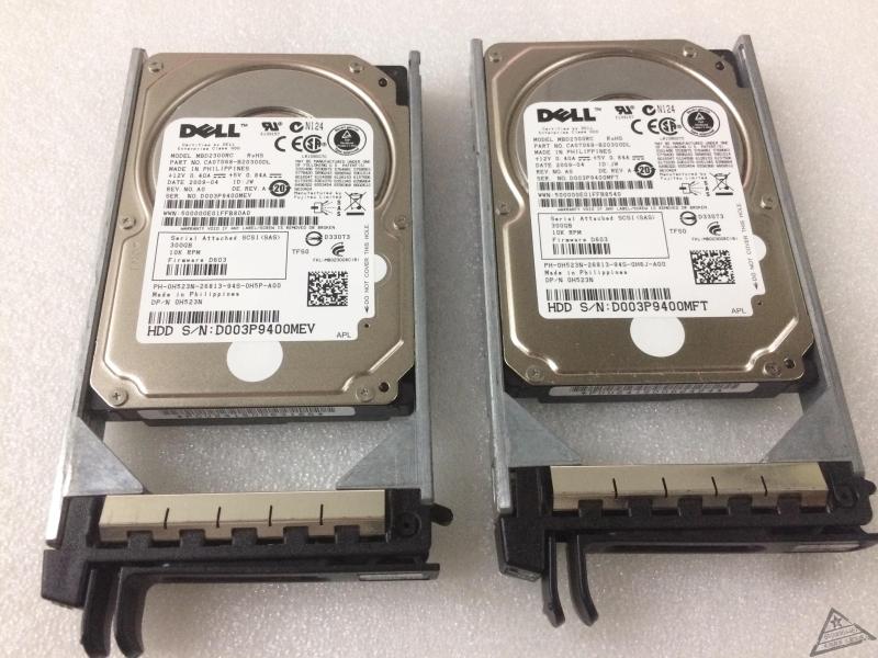 H523N MBD2300RC DELL 300GB 10K 2.5 SAS PE2950服务器原装硬盘