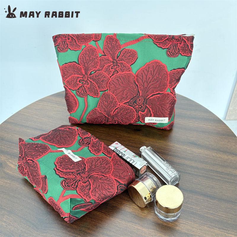 MAYRABBIT立体浮雕化妆包收纳包
