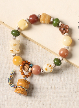 天然可爱儿童菩提根手串手链