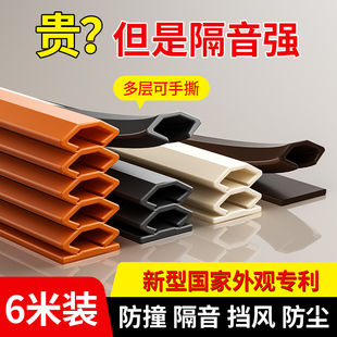 门缝密封条防盗门进户门框胶条隔音条窗户房门挡防风神器缝隙漏风