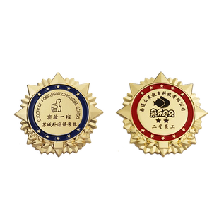 木制翻盖折叠奖牌奖盘木制纪念盘木托奖盘铜盘圆形奖牌定做金银箔