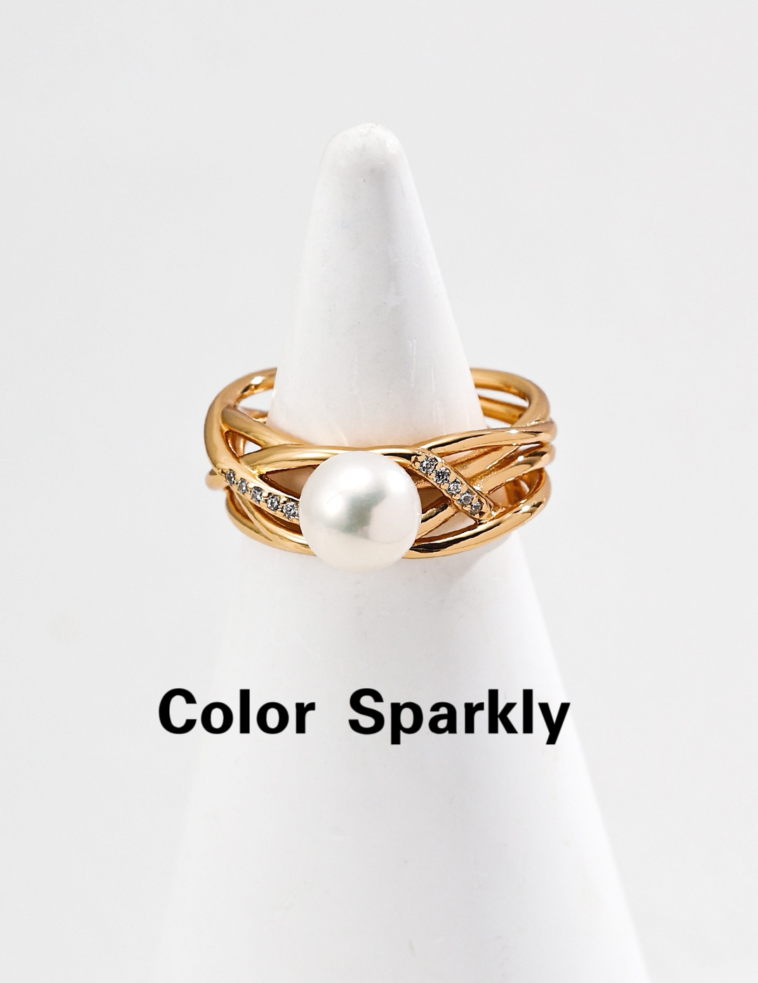 珍珠戒指女轻奢高级感气质百搭