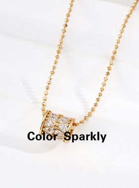 925银镀金小蛮腰项链轻奢礼物