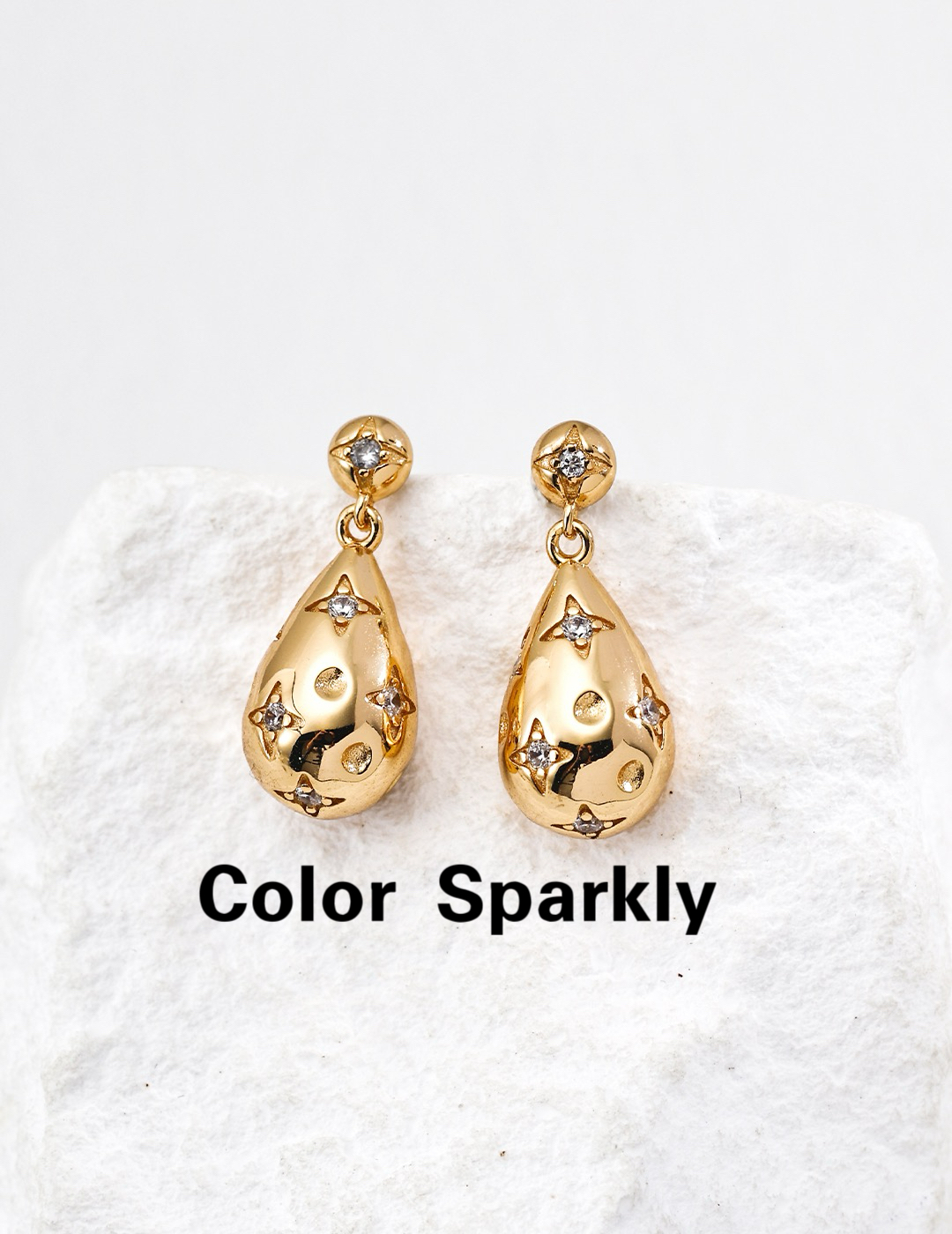 水滴耳环女轻奢高级感气质百搭