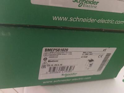 施耐德处理器模块BMEP586040全新现货