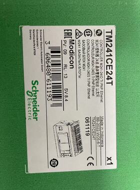 施耐德全新原装TM241CE24T现货模块