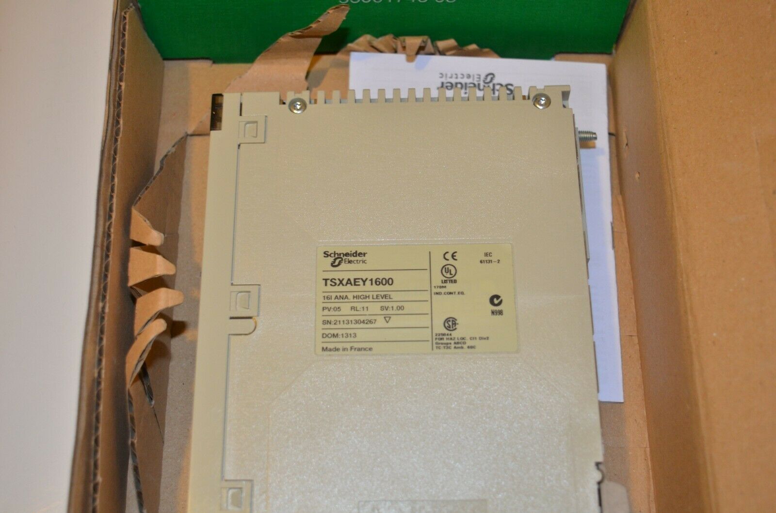 施耐德模块TSXP576634M全新以太网处理器 - 实物图