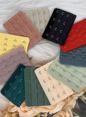 文胸延长扣3排4扣内衣加长扣排扣四排四扣胸罩扣内衣扣连接搭扣子