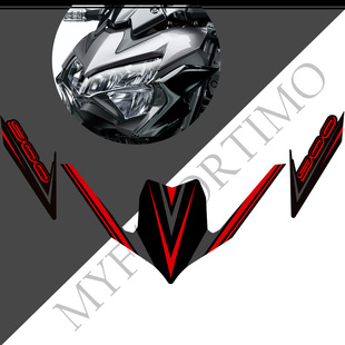 适用于川崎Z 900 Z900前整流罩翼子板贴纸贴花装饰2015-2021